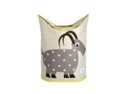3 Sprouts Laundry Hamper Gray Goat