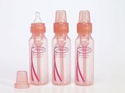Dr. Brown s Pink 8 Ounce Bottles 3 Pack