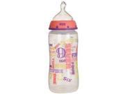 NUK Babytalk Orthodontic Bottle 0 month colors may vary.