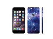 Blue Start Universe Vinyl Skins for iPhone 6 Plus Decoration with Logo hollow carved