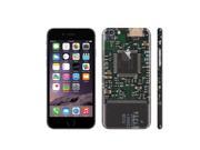 Circuit Board Pattern Vinyl Skins for iPhone 6 Plus Decoration with Logo hollow carved