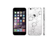 Vinyl Skins for iPhone 6 Plus Decoration with Logo hollow carved