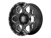 XD Series XD813 Batallion 17x9 8x170 18mm Black Milled Wheel Rim