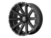 XD Series XD818 Heist 18x9 5x127 30mm Matte Black Wheel Rim
