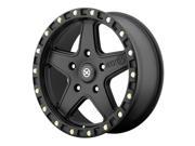 ATX AX194 Ravine 17x8.5 5x114.3 10mm Black Wheel Rim