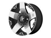 XD Series XD775 Rockstar 20x8.5 8x170 10mm Black Machined Wheel Rim