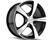 Touren TR9 18x8 5x100 5x114.3 40mm Black Machined Wheel Rim