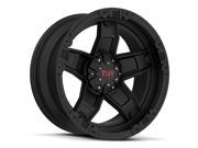 Tuff T 10 20x9 5X135 5X139.7 20mm Black Red Wheel Rim