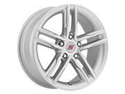 Sendel S30 16X7 5x105 40mm Silver Wheel Rim