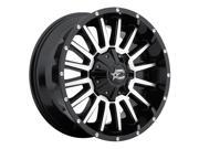Dropstars 646MB 20x10 5x114.3 5x127 19mm Black Machined Wheel Rim