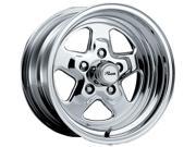 Pacer 521P Dragstar 15x10 5x4.75 25mm Polished Wheel Rim