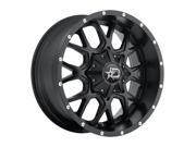 Dropstars 645B 20x9 5x139.7 5x150 18mm Black Milled Wheel Rim