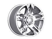 Ultra 235C Maverick 20x9 6x139.7 6x5.5 18mm Chrome Wheel Rim