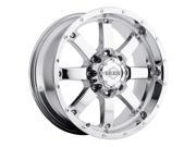 Gear Alloy 726C Big Block 20x9 8x165.1 8x6.5 0mm Chrome Wheel Rim