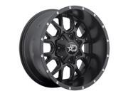 Dropstars 645B 20x10 6x135 6x139.7 19mm Black Milled Wheel Rim