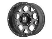 XD Series XD126 Enduro Pro 20x9 8x165.1 18mm Gray Black Wheel Rim