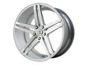 Verde V39 Parallax 22X10.5 5x120 42mm Silver Wheel Rim