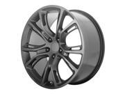 OE Performance PR137 20x10 5x127 50mm Matte Black Wheel Rim