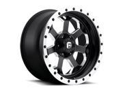 Fuel D565 Savage 17x8.5 5x114.3 5x127 5mm Black Milled Wheel Rim