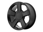OE Performance PR152 20x9 6x139.7 27mm Satin Black Wheel Rim