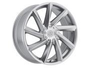 MKW M115 20x8.5 5x112 5x114.3 35mm Silver Machined Wheel Rim
