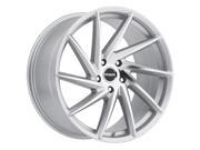 RSR R701 17x8 5x112 35mm Silver Machined Wheel Rim