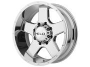 Helo HE886 17x9 6x139.7 12mm PVD Chrome Wheel Rim