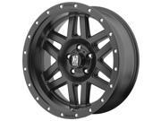 XD Series XD128 Machete 17x9 6x139.7 18mm Satin Black Wheel Rim