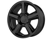 OE Performance 131C 22x10 6x139.7 31mm Gloss Black Wheel Rim