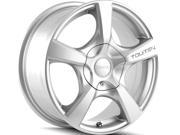 Touren TR9 18x8 5x110 5x115 40mm Silver Wheel Rim