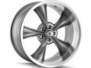 Ridler 695 20x8.5 5x114.3 5x4.5 0mm Grey Wheel Rim