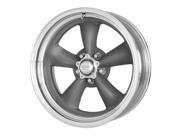 American Racing VN205 Torq Thrust II 15x8 5x120.7 1mm Mag Gray Wheel Rim