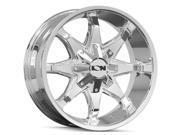 Ion 181 20x9 5x127 5x139.7 0mm PVD Chrome Wheel Rim