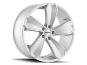 Touren 3271 TR71 20x10 5x114.3 5x4.5 40mm Silver Machined Wheel Rim