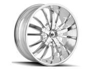 Mazzi 364 Essence 22x9.5 5x114.3 5x120 35mm Chrome Wheel Rim