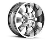 Ion 189 18x9 8x165.1 8x170 0mm PVD Chrome Wheel Rim