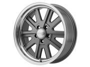 American Racing VN527 15x7 5x120.7 16mm Mag Gray Wheel Rim