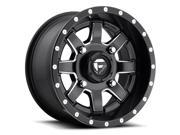 Fuel D538 Maverick ATV UTV 15x7 4x156 13mm Black Milled Wheel Rim