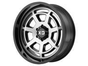 XD Series XD824 20x9 8x170 18mm Black Machined Wheel Rim