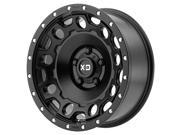 XD Series XD129 Holeshot 20x10 8x165.1 24mm Satin Black Wheel Rim