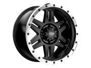 Tuff T 16 22x10 8x170 19mm Satin Black Wheel Rim