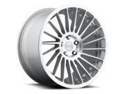Rotiform R125 IND T 18x9.5 5x100 25mm Silver Machined Wheel Rim