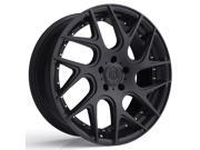 TIS 542B 20x10 5x120 40mm Gloss Black Wheel Rim