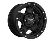 Tuff T 10 15x8 6x139.7 6x5.5 13mm Matte Black Wheel Rim