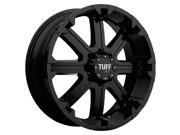 Tuff T 13 26x10 6x139.7 6x5.5 0mm Gloss Black Wheel Rim
