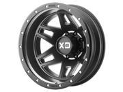 XD Series XD130 Machete Dually 20x7.5 8x165.1 152mm Satin Black Wheel Rim