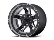 XD Series XD827 Rockstar 3 17x9 5x114.3 5x127 12mm Black Machined Wheel Rim
