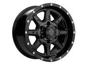 Tuff T 15 15x8 5x139.7 5x5.5 13mm Satin Black Wheel Rim
