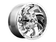 Fuel D573 Cleaver 18x9 6x135 6x139.7 12mm Chrome Wheel Rim