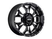 SOTA Offroad 562DM M 80 17x9 8x165.1 8x6.5 0mm Black Milled Wheel Rim